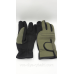 Рукавички-рукавиці з відкидними пальцями дубок