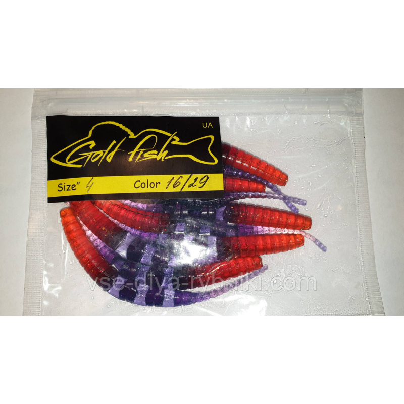 Силікон джавастик сьедобный “Gold fish“ color 16/29