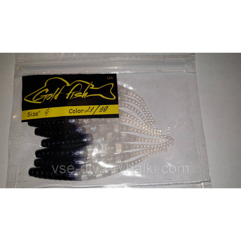 Силікон джавастик сьедобный “Gold fish“ color 21/39