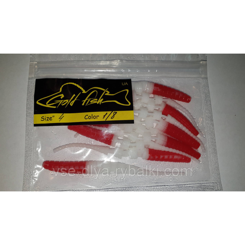 Силікон джавастик сьедобный “Gold fish“ color 1/8