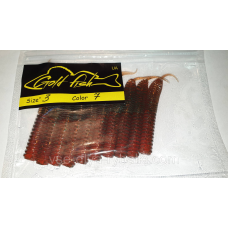 Силікон Vagabond 3“ сьедобный “Gold fish“ color 7