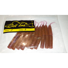 Силікон Vagabond 3“ сьедобный “Gold fish“ color 4 ультрафіолет