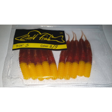 Силікон Vagabond 3“ сьедобный “Gold fish“ color 3/9