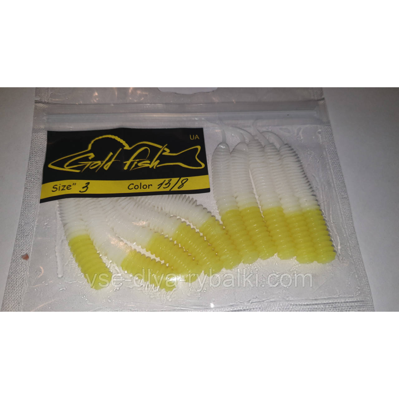 Силікон Vagabond 3“ сьедобный “Gold fish“ color 13/8