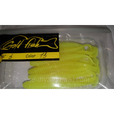 Силікон Ніндзя 3“ сьедобный “Gold fish“ color 13