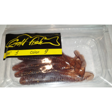 Силікон Ніндзя 3“ сьедобный “Gold fish“ color 9