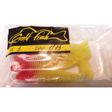 Силікон Ніндзя 3“ сьедобный “Gold fish“ color 1/13