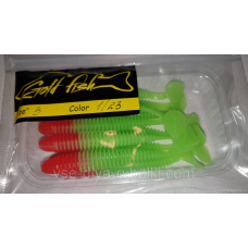 Силікон Ніндзя 3“ сьедобный “Gold fish“ color 1/23