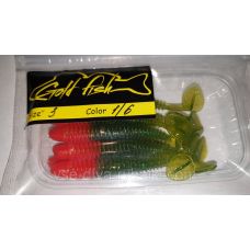 Силікон Ніндзя 3“ сьедобный “Gold fish“ color 1/6