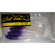 Силікон Ніндзя 3“ сьедобный “Gold fish“ color 12/39