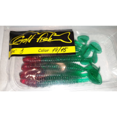 Силікон Ніндзя 3“ сьедобный “Gold fish“ color 14/15