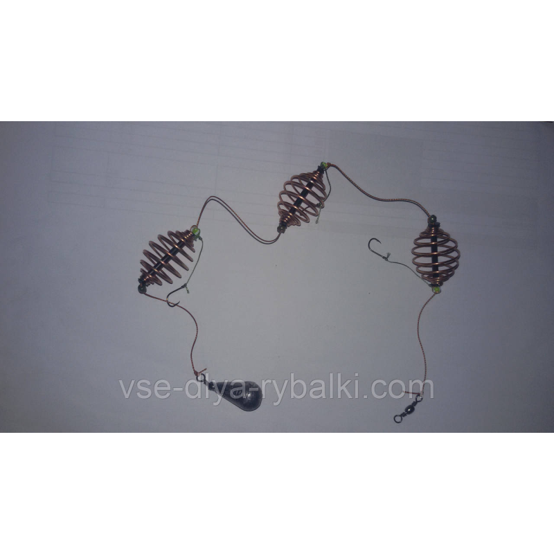 Снасть “Вбивця карася“ 3 великі пружини