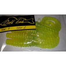Силікон Кирлиграб 4“ сьедобный “Gold fish“ color 2