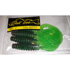 Силікон Кирлиграб 4“ сьедобный “Gold fish“ color 42/11