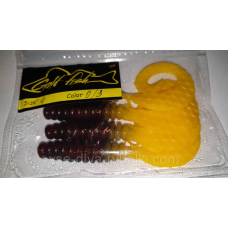 Силікон Кирлиграб 4“ сьедобный “Gold fish“ color 9/3