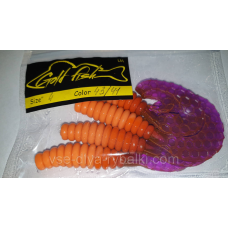 Силікон Кирлиграб 4“ сьедобный “Gold fish“ color 43/41
