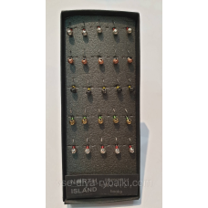 Блешня вольфрамова North Island (Гр.Кулька/оверстие кембрик+бісер)