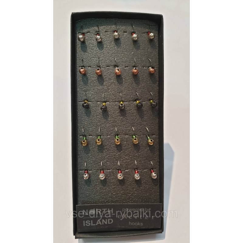 Блешня вольфрамова North Island (Гр.Кулька/оверстие кембрик+бісер)