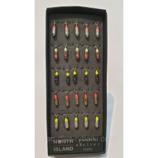 Блешня вольфрамова North Island (чортик з насічкою 190 029) 0,62г