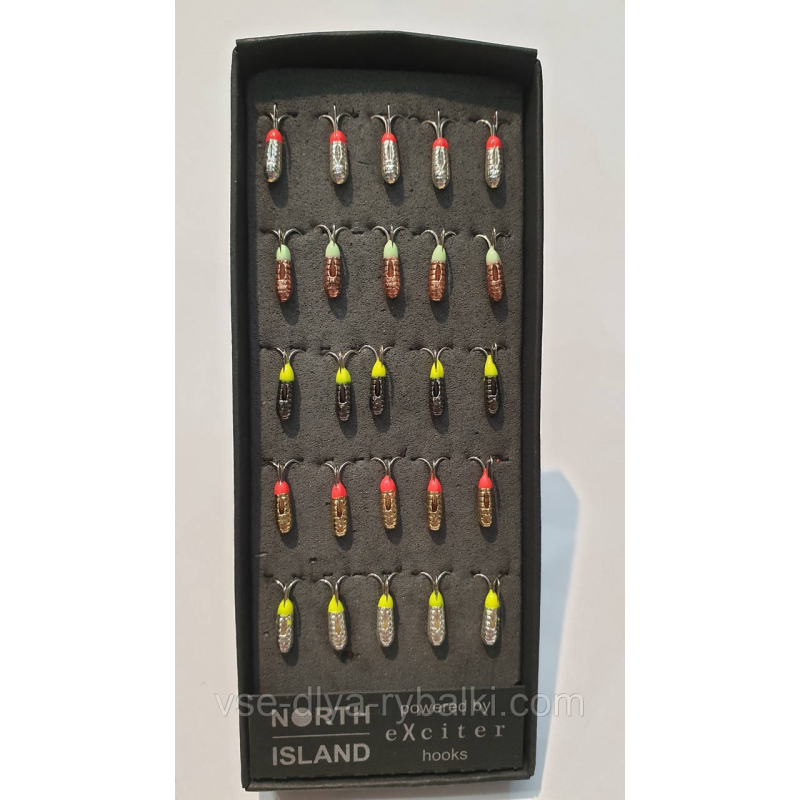 Блешня вольфрамова North Island (чортик з насічкою 190 029) 0,62г