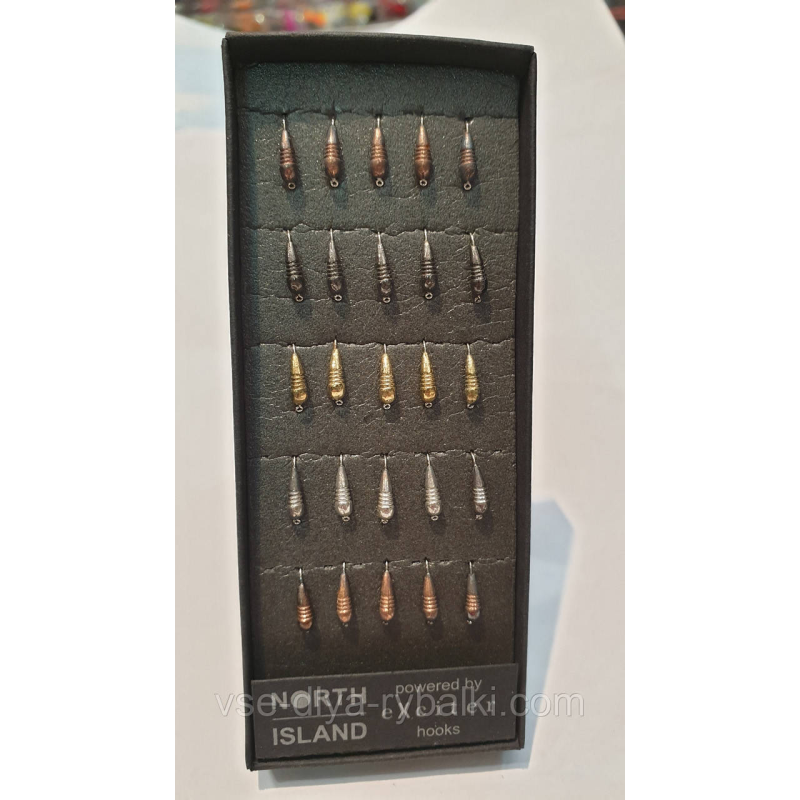 Блешня вольфрамова North Island (банан з насічками 124 025) 0,31грм