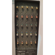 Блешня вольфрамова North Island (Гр.Кулька/оверстие кембрик+бісер 105 030)