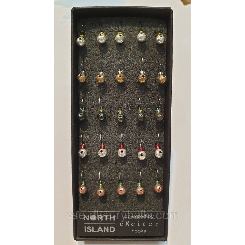 Блешня вольфрамова North Island (Гр.Кулька/оверстие кембрик+бісер 105 040)