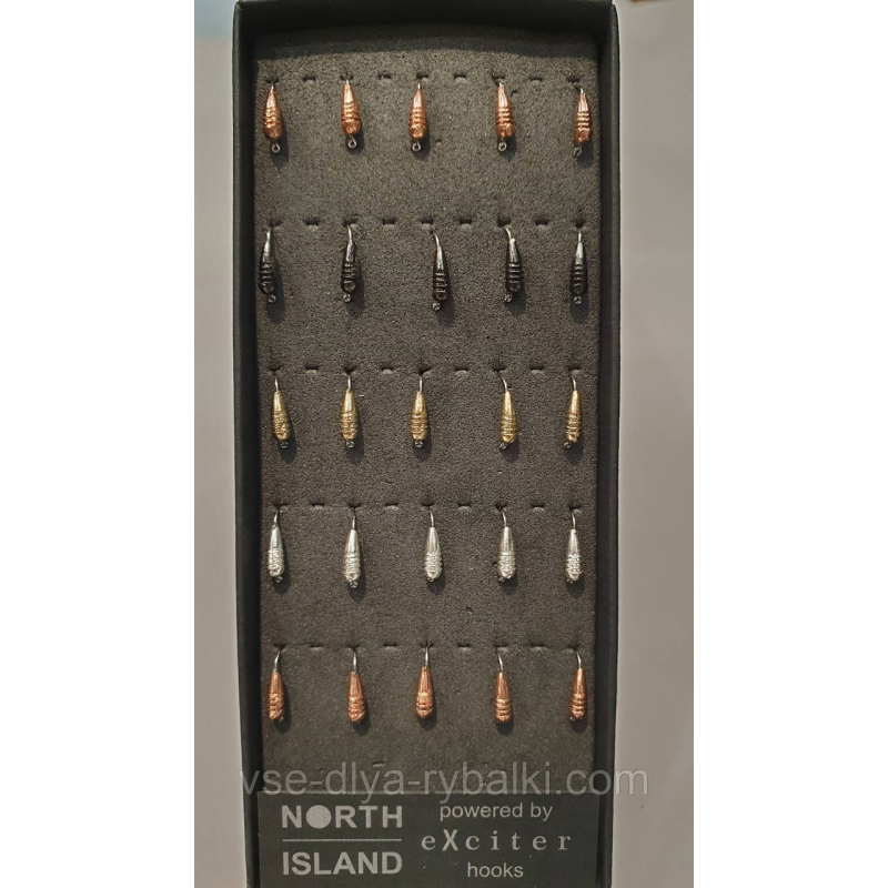 Блешня вольфрамова North Island (банан з насічками 124 020)
