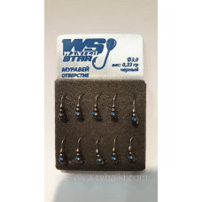 Блешня вольфрамова Winter Star(мураха чорний отвір 131 030)