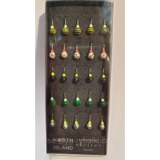 Блешня вольфрамова North Island (дробинка фарбування 202 040)