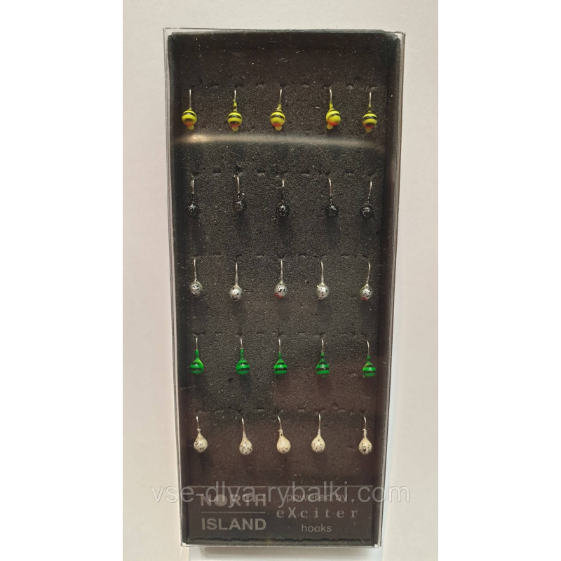 Блешня вольфрамова North Island (дробинка фарбування 201 025)