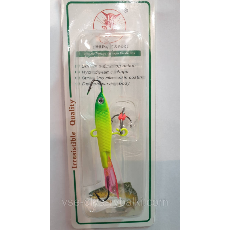 Балансир Fishing expert 7г col.022