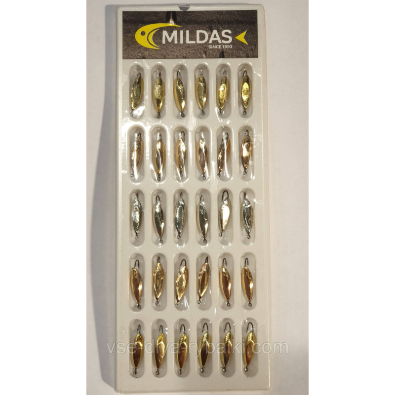 Зимова блешня 1 кр 30шт №1