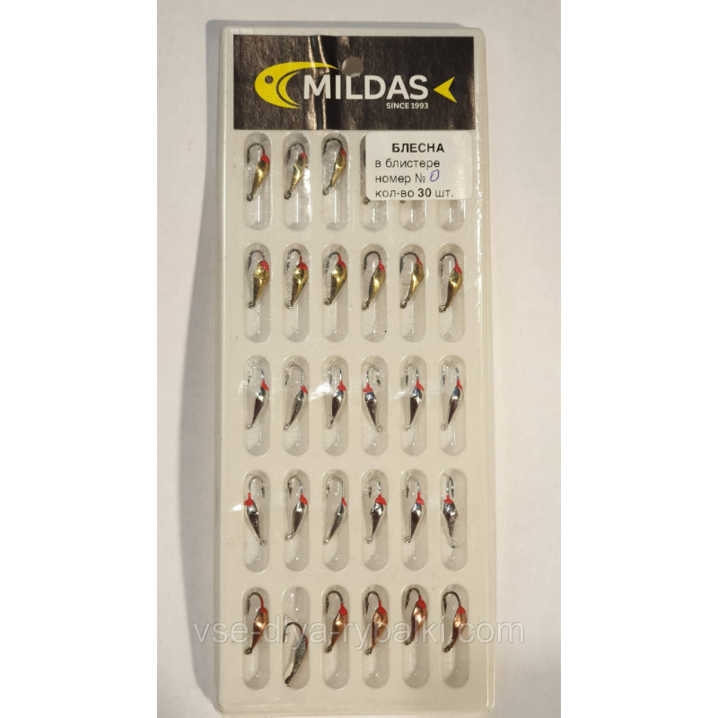 Зимова блешня 1 кр 30шт №3