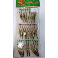 Блешня з підвісним трійником велика Милдас №1