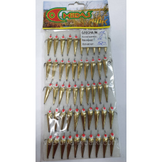 Блешня 3кр латунь середня Милдас