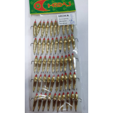 Блешня 3кр латунь велика №5 Милдас