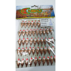 Блешня 3кр мідь оч. велика №3 Милдас