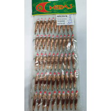 Блешня 3кр мідь велика №5 Милдас