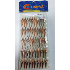 Блешня 3кр мідь велика №7 Милдас