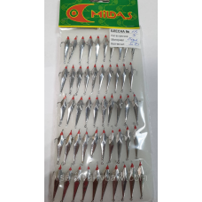 Блешня 3кр срібло середня №15 Милдас