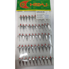 Блешня 3кр срібло мала №1 Милдас