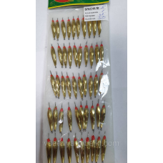 Блешня 1кр латунь велика №5 Милдас