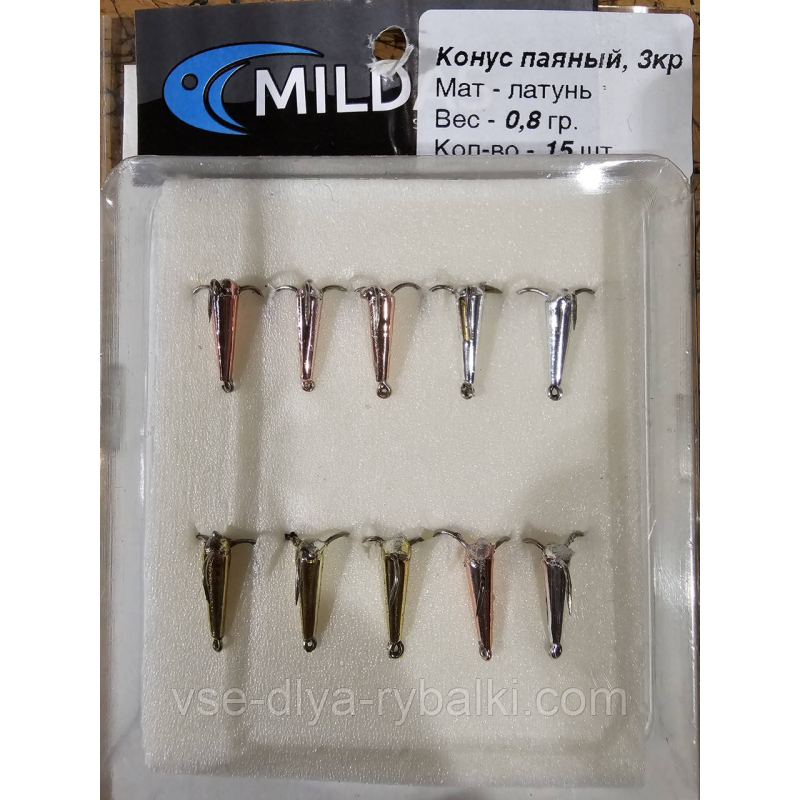 Драчик “Конус“ паяний срібло, золото, мідь 0,8грм