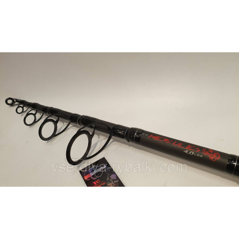 Спінінг короповий телескопічний Siweida Hercules 4lb 3,6 м