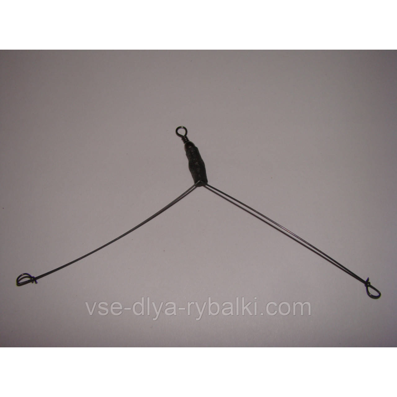 Відвід рибальський “коромисло“ з вертлюгом