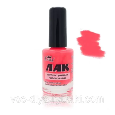 Лак флуоресцентний (червоний) для поплавців
