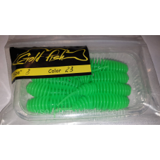 Силікон Джміль 3“ сьедобный “Gold fish“ color 23