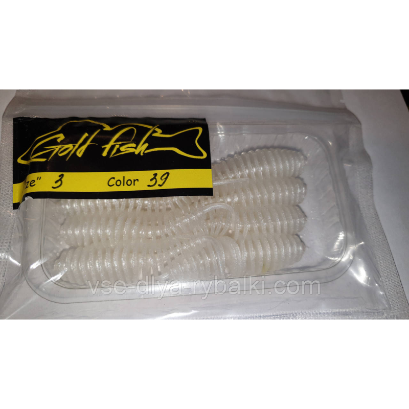 Силікон Джміль 3“ сьедобный “Gold fish“ color 39