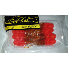 Силікон Джміль 3“ сьедобный “Gold fish“ color 40/21